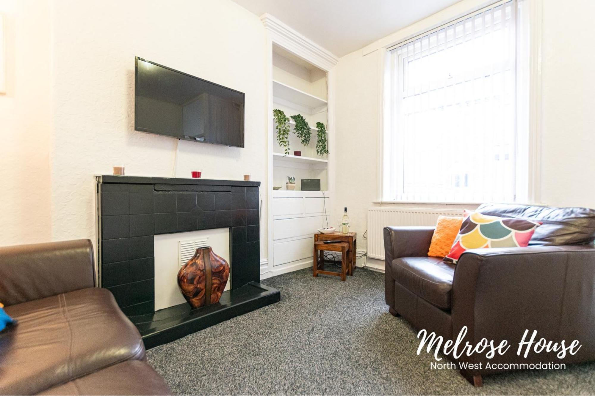 Manchester Work Stays 2Br Home With Parking & Wifi 外观 照片